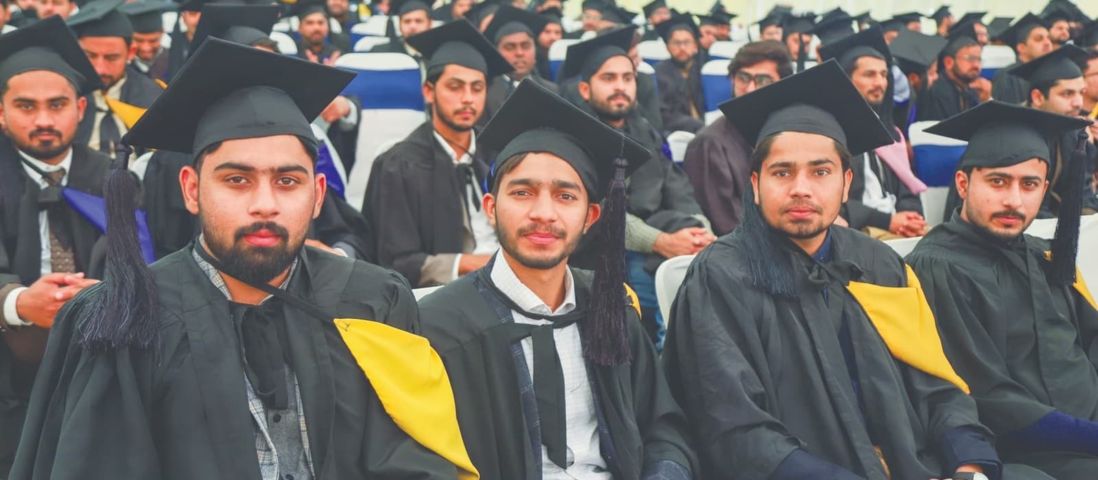 Students at Convocation held at Bhaghdad ul Jaded Campus IUB.