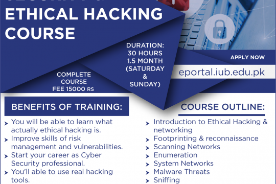Cyber Security & Ethical Hacking Course