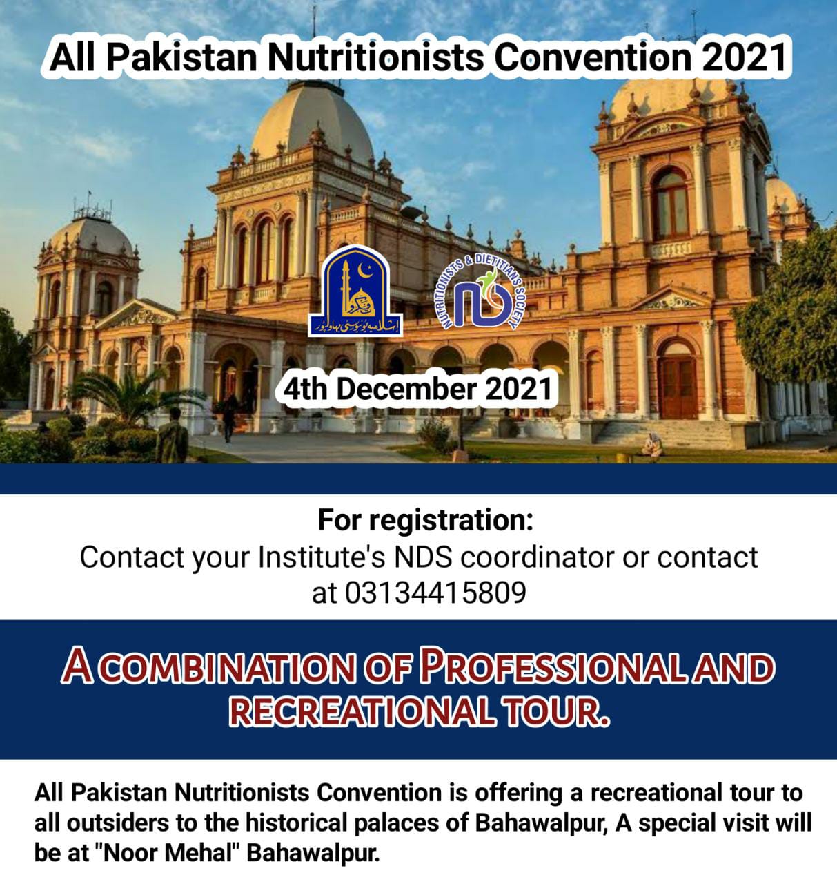 All Pakistan Nutritionist Convention 2021