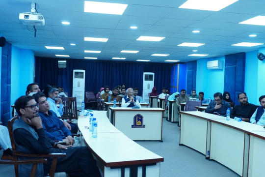 A special literary session titled “N.M. Rashid: One Person, One Poet” was organized at the IUB.
