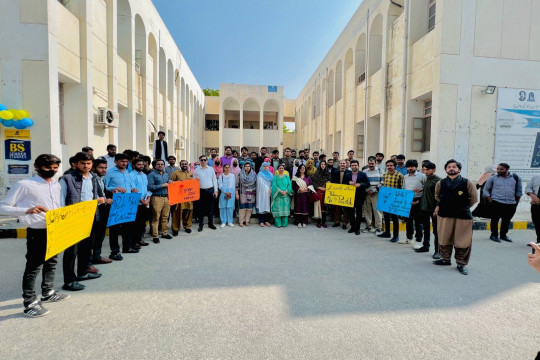 The Islamia University of Bahawalpur organized a campaign against gender-based violence