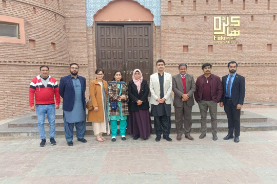 A delegation from British Council Pakistan visits IUB