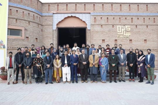 Degree Show 2023 inaugurated by Engr. Prof. Dr. Athar Mahboob, Vice Chancellor at Hakra Art Gallery