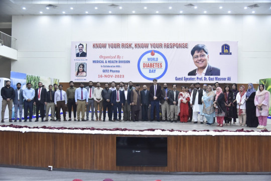 IUB organized the seminar on the occasion of World Diabetes Day 2023