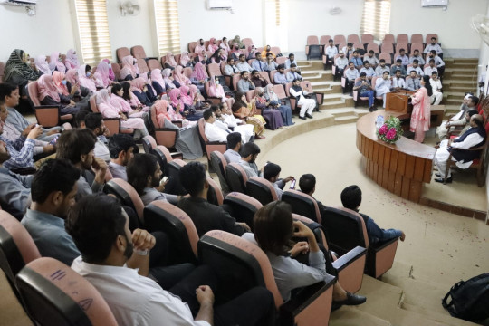 A seminar on "Digital Literacy for Effective Learning in Blended Learning Environment" held at IUB