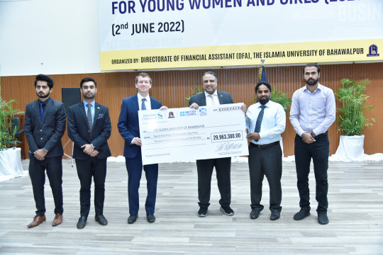 Certificates/Cheques Distribution Ceremony under Scotland Pakistan Scholarship for Females Students 2021-22