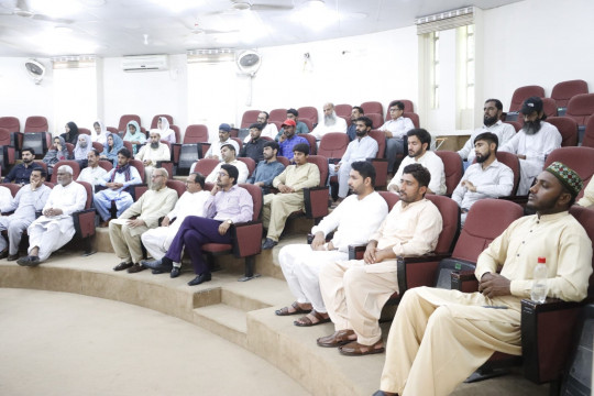 IUB organized an event on the occasion of the 75th birth anniversary of the Quaid-e-Azam Muhammad Ali Jinnah