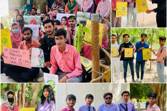 An awareness session on World Earth Day 2024 at IUB