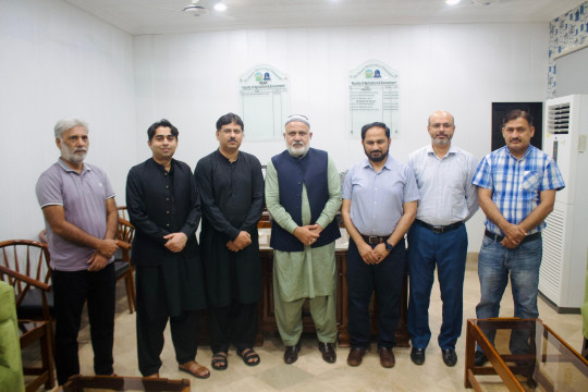 A delegation from Fauji Fertilizer Company (FFC) visited the IUB