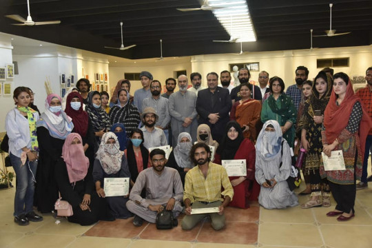 Floral Art Workshop & Exhibition held at IUB