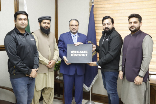 A delegation from "Game District" visited their alma mater the Islamia University of Bahawalpur (IUB)