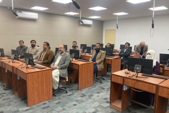 HEC Digital Lab online orientation session arranged by Directorate of IT at IUB Bahawalnagar Campus