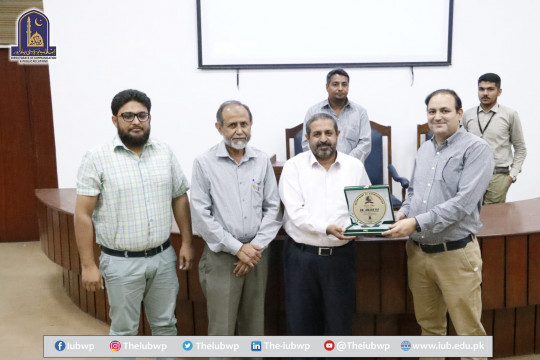 Institute of Biochemistry, Biotechnology and Bioinformatics, IUB organized a seminar at Baghdad-ul-Jadeed Campus, IUB