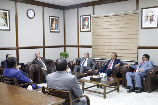 Honorary Vice Chancellors of various universities visited the Islamia University of Bahawalpur