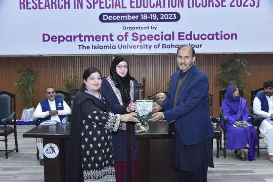 Inaugural Session - 3rd International Conference on Research in Special Education held at KGF Auditorium, IUB