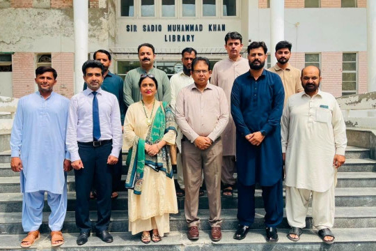 Independence Day Book Exhibition at Sir Sadiq Muhammad Khan Library, the Islamia University of Bahawalpur