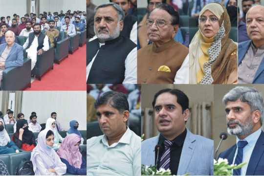 IUB organized the seminar on the in connection with 146th Birth Anniversary of Dr. Allama Muhammad Iqbal