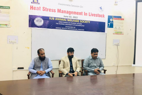 Awareness Session on heat stress management in Livestock