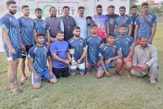 IUB Kabaddi Men's team secures Bronze Medal in Pakistan Intervarsity Kabaddi Championship