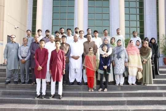 Seminar titled " اردو اور فارسی ادب میں کربلا کا استعارہ " in Video Conference Room, IUB