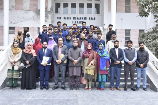 An awareness seminar on the topic "Law of Blasphemy and Our Social Responsibilities" held at Kamyab Jawan Markaz, IUB