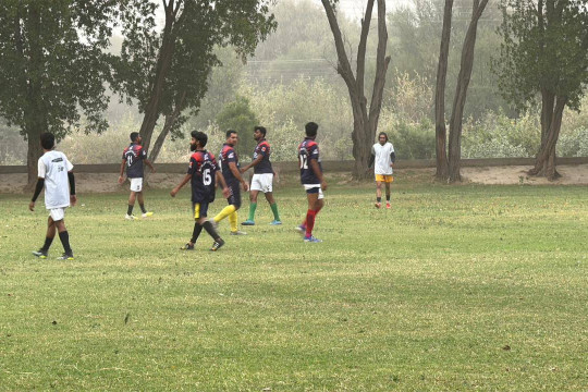 Marka-e-Haq Friendly Football Match Between IUB and Punjab Police (Bahawalpur Range)