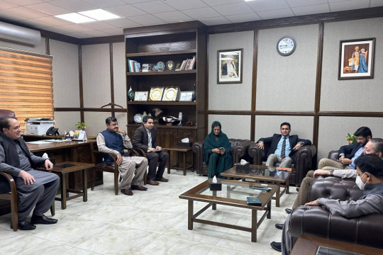 A coordination meeting for the arrangements of MDCAT 2025 was held at Baghdad ul Jadeed Campus.