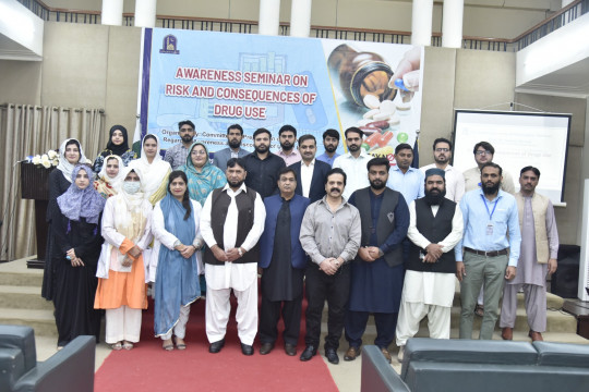 Awareness Seminar on Risk and Consequences of Drug Use at Faculty of Medicine and Allied Health Sciences, IUB