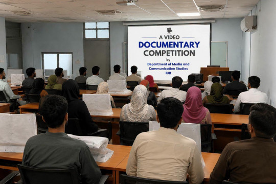 Video documentary competition and screening among IUB students in connection with Pakistan's Independence Day 2026