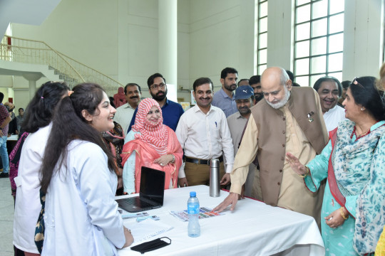 The activities related to mental health awareness were arranged at Khawaja Ghulam Farid Auditorium, BJ Campus, IUB