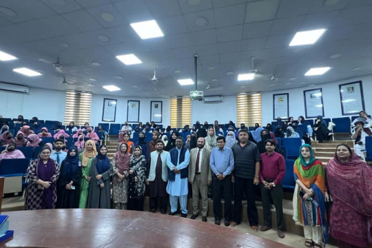 IUB conducted an event titled “Mental Health Awareness: Building Resilient Minds on Campus.”