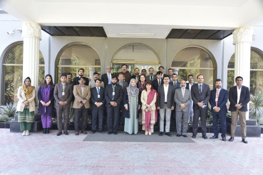 34th senior management course officers from National Institute of Management Islamabad visited the IUB