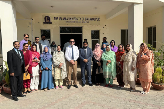Training workshop on the Outcome Based Education Framework held at IUB Rahim Yar Khan Campus.