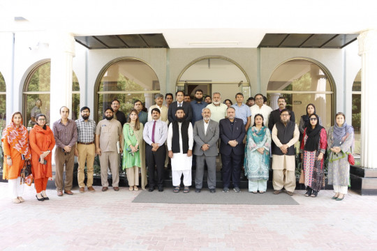 “Certificate Distribution Ceremony” organized by Directorate of ORIC and Pakistan Scientific and Technological Centre