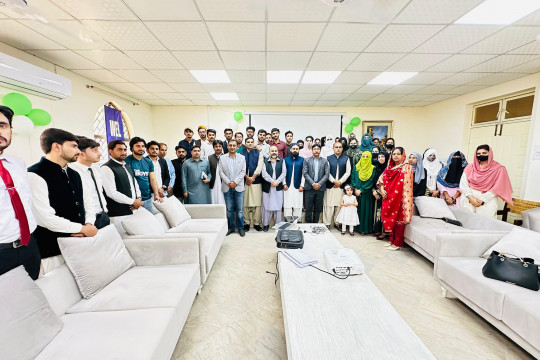 A seminar was organized at IUB Bahawalnagar Campus on the occasion of Pakistan Day 2024