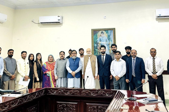 WVC Prof. Dr. Naveed Akhtar has praised the efforts of alumni and students in promoting a positive image of the IUB