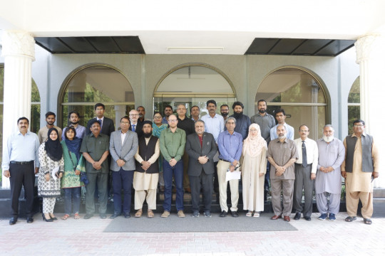Respectable Prof. Dr. Cameron A. Petrie of University of Cambridge UK visited the IUB