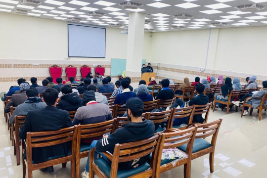 IUB PUBLICATION SOCIETY CERTIFICATE CEREMONY at Kamyab Jawan Markaz, Baghdad-ul-Jadeed Campus