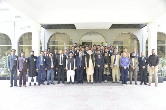 DG National Institute of Management Quetta Mohammad Aslam Ghani and his delegation visited IUB