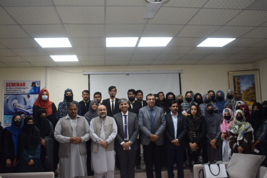 At IUB Bahawalnagar campus, a seminar titled "The Role of Radiology & Neurosurgery in Contemporary Times" was held.