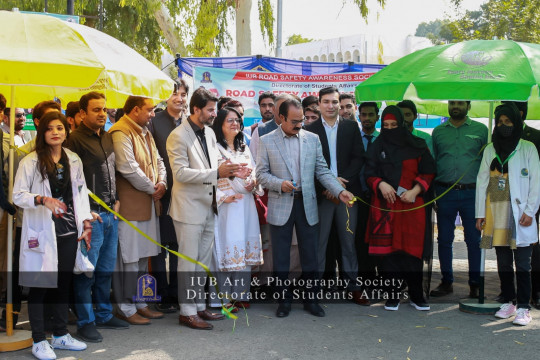 Road Safety Awareness Week organized in the Islamia University of Bahawalpur