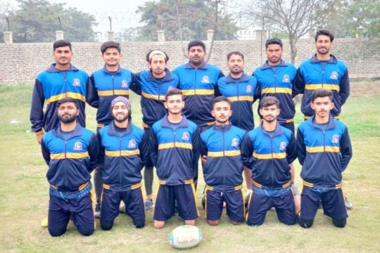 IUB Rugby Men's Team has won the Silver Medal in Intervarsity Championship organized by UOL and HEC