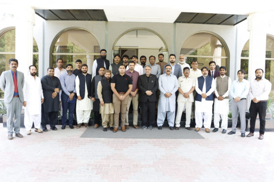 Consultative meeting on Soybean Breeding at Baghdad Al-Jadeed Campus organized by IUB and BCCI