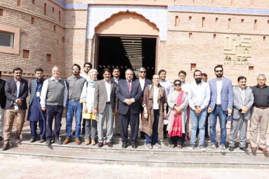 Participants of South Punjab Development Dialogue 2022 visited IUB