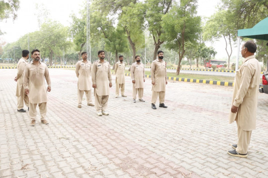 Highlights of IUB security personnel training at Baghdad-ul-Jadeed campus