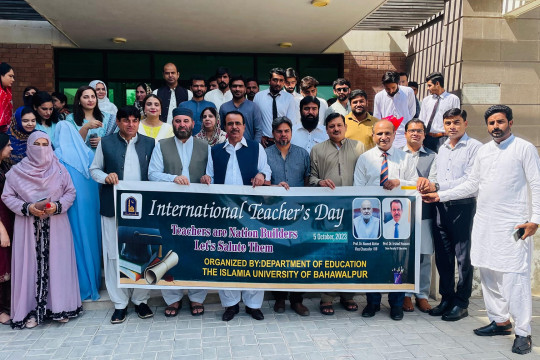World Teacher's Day celebrations at the IUB