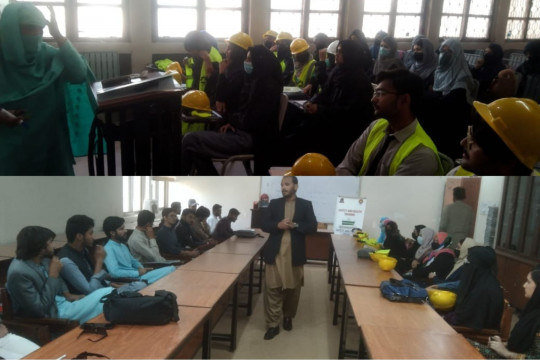 Training session at IUB - Facilitation on Civil Defense for first semester students of IUB