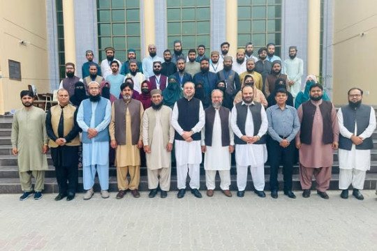 A two-day certificate course on International Humanitarian Law held at Baghdad-ul-Jadeed Campus, IUB.