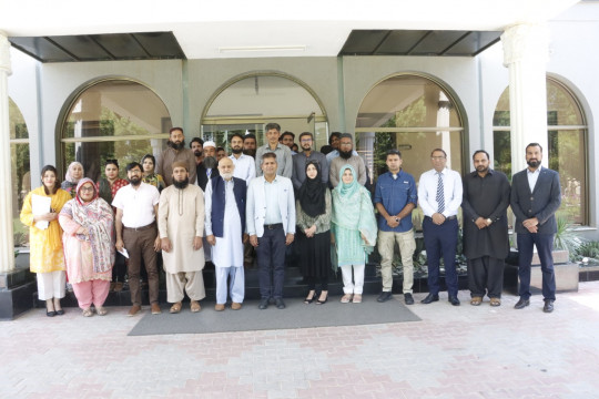 A Delegation of Public Affairs Section of U.S. Consulate Lahore visited the Islamia University of Bahawalpur