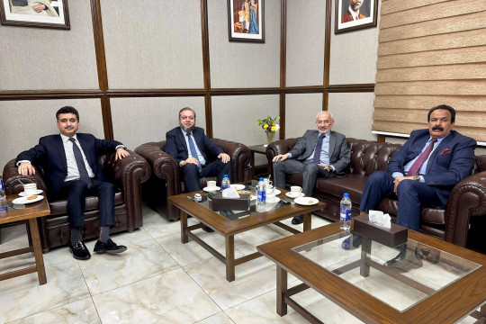 Honourable Vice Chancellors IUB, DG University, KFUEIT, TU Bhakkar for 20th Convocation at IUB.